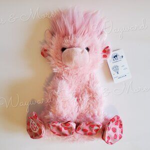 Build a Bear 🐮🍓Strawberry Highland Cow🐮🍓 UNSTUFFED Plush Stuffed Animal NEW